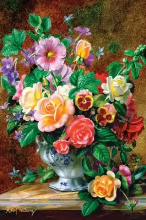 Bestseller puzzle - Fiori in vaso - 500 pezzi - Castorland
