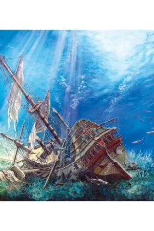 Vendita Finale puzzle - Galeone fuso - 2000 pezzi - Castorland