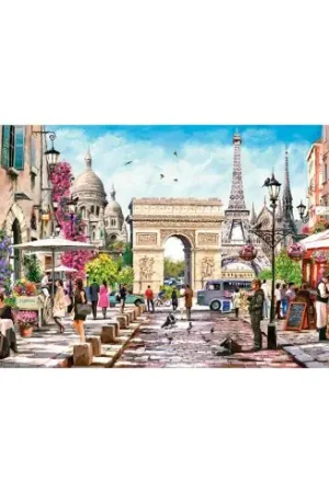 Prezzo Ridotto puzzle - L'essenza di Parigi - 4000 pezzi - Castorland