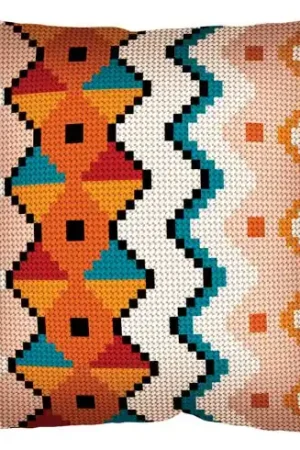 Kit cuscino fori grossi - Chevron - SEG de Paris Promozione Esclusiva