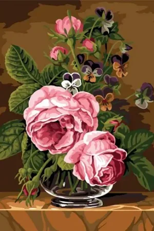 Scelto Dai Clienti Canovaccio antico - Rose e pensieri dopo Jan Van Dael - SEG de Paris