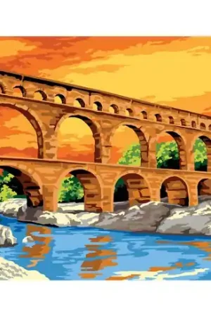Compra Oggi Stesso Canovaccio antico - Il Pont du Gard - SEG de Paris