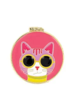 Magnete ad aghi - Gatto con occhiali - Bohin Quantità Limitata