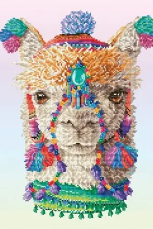 Compra Adesso Kit ricamo diamante - Alpaca di Boemia - Diamond Dotz