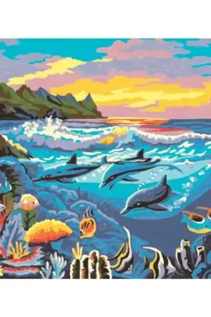 Affare Canovaccio antico - Tesori dell'oceano - Gobelin. L