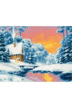 Consegna Rapida kit ricamo a punto croce - Spettacolo invernale delle fate - Toison d'or