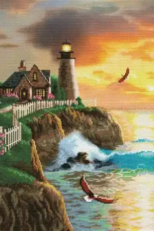 kit ricamo a punto croce - Un barlume di speranza - Nova Sloboda Prezzo Di Fabbrica