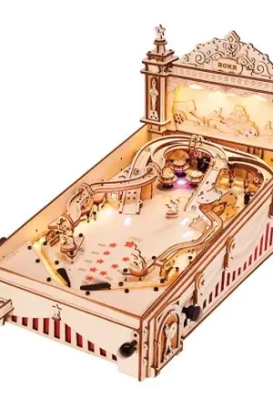 Acquista Ora Puzzle meccanico in legno 3D - Flipper - Flipper 3D - ROKR