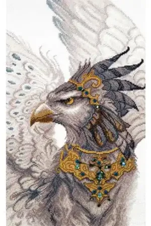 Super Prezzo kit ricamo a punto croce - Griffin - Charivna Mit