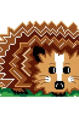 kit ricamo a punto croce - Istrice - Luc Créations Subito Disponibile