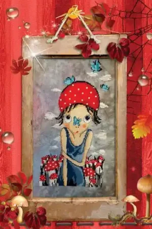 Foglio di punto croce - Signorina Anna Mite - Isabelle Haccourt Vautier Ultima Occasione