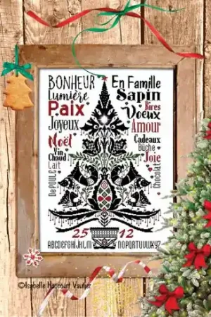 Pagamento Sicuro Foglio di punto croce - L'albero dei desideri - Isabelle Haccourt Vautier