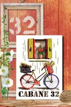 Foglio di punto croce - Cabina 32 - Isabelle Haccourt Vautier Offerta Lampo