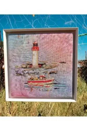 Foglio di punto croce - Nel porto di La Cotinière - Isabelle Haccourt Vautier Promozione