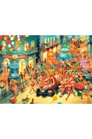 Solo Oggi puzzle - Carnevale di Rio - 4000 pezzi - Castorland