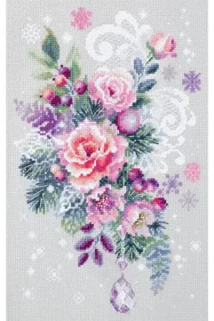 kit ricamo a punto croce - Fantasia invernale - Magic Needle Occasione