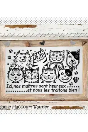 Miglior Prezzo Foglio di punto croce - A SPM! - Isabelle Haccourt Vautier