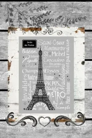 Acquista Ora Foglio di punto croce - Parigi - Isabelle Haccourt Vautier