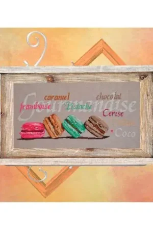 Occasione Imperdibile Foglio di punto croce - Golosità - Isabelle Haccourt Vautier