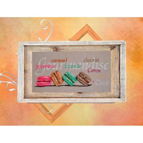 Occasione Imperdibile Foglio di punto croce - Golosità - Isabelle Haccourt Vautier