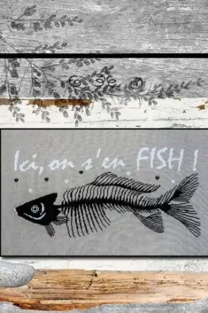 Vendita Finale Foglio di punto croce - M'en Fish! - Isabelle Haccourt Vautier