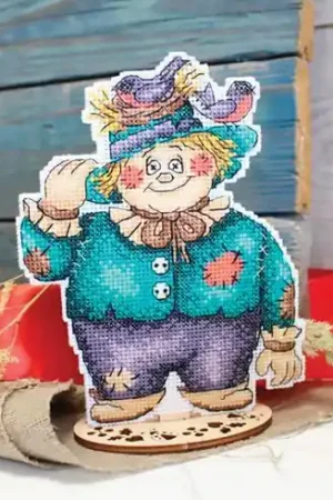 Kit di ornamenti da ricamare - Spaventapasseri - MP Studia Promo Stagionale