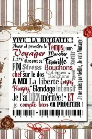 Pagamento Sicuro Foglio di punto croce - Viva la pensione! - Isabelle Haccourt Vautier