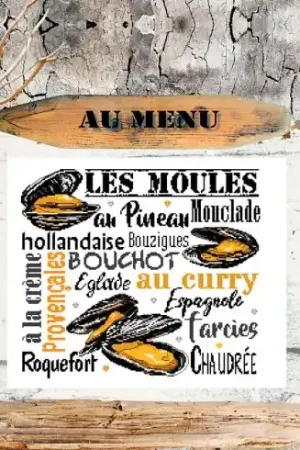 Soddisfatti O Rimborsati Foglio di punto croce - Le cozze - Isabelle Haccourt Vautier