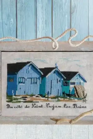 Occasione Imperdibile Foglio di punto croce - Da St Trojan les Bains - Isabelle Haccourt Vautier