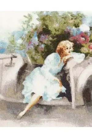 Pagamento Sicuro kit ricamo a punto croce - Un giorno da sogno - Toison d'or