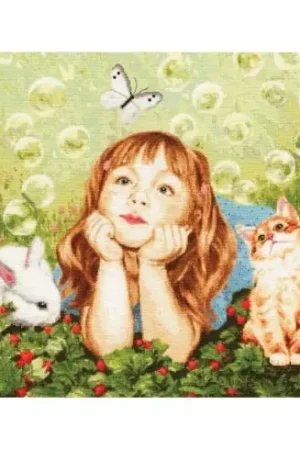 kit ricamo a punto croce - Fragola selvatica - Toison d'or Prezzo Ridotto