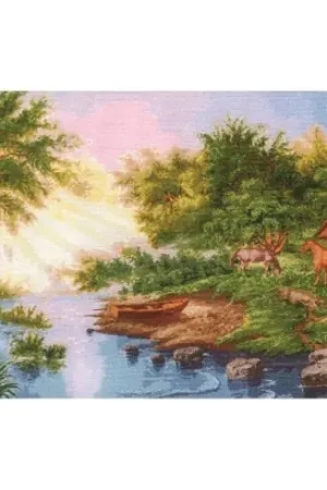 kit ricamo a punto croce - Raggi solari - Toison d'or Ordina Subito