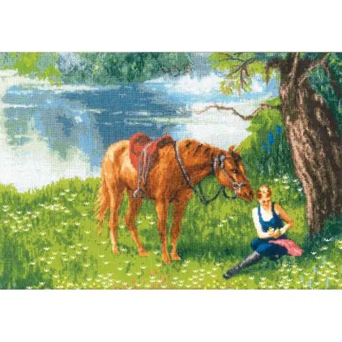 Offerta Speciale kit ricamo a punto croce - Divertimento estivo - Toison d'or