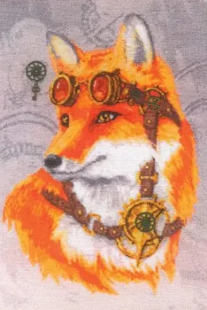 kit ricamo a punto croce - Maestro Volpe - Toison d'or Offerta Speciale