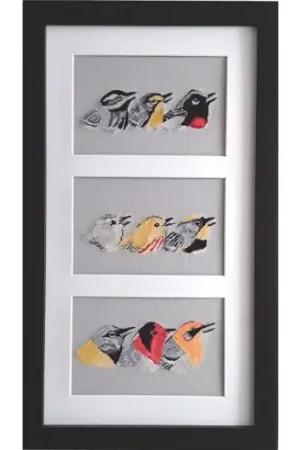 Offerta Speciale Foglio di punto croce - Gli uccellini  - Isabelle Haccourt Vautier