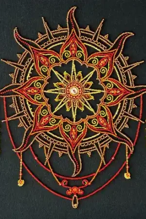 Kit di ricamo con perline - Sole - Abris Art A Buon Prezzo