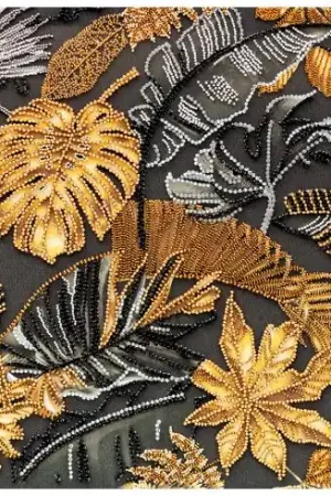 Prezzo Scontato Kit di ricamo con perline - Giungla d'oro - Abris Art