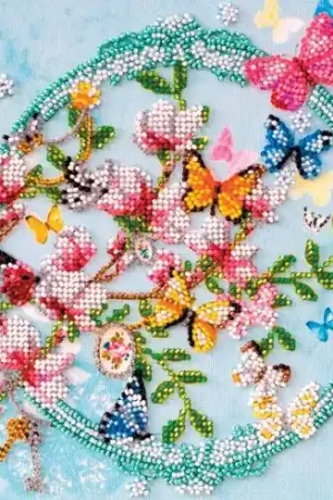 Bestseller Kit di ricamo con perline - Le chiavi della primavera - Abris Art