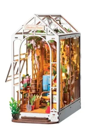 Scelto Dai Clienti Casa in miniatura - Giardino d'inverno - Serra di libri - Rolife