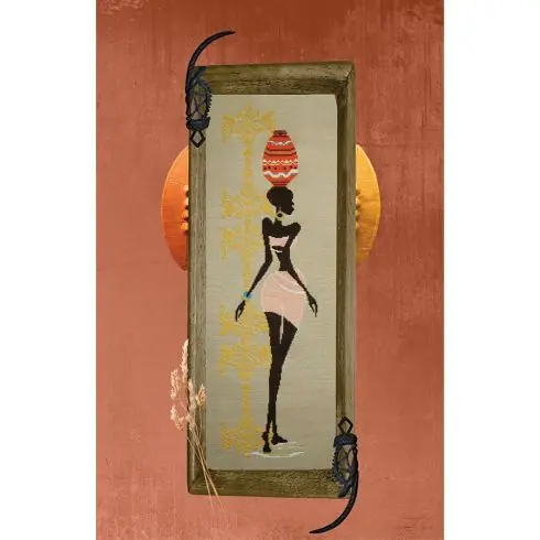 Subito Disponibile Foglio di punto croce - Rosa perlato - Isabelle Haccourt Vautier