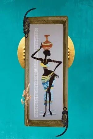 Affare Foglio di punto croce - Onda marina - Isabelle Haccourt Vautier