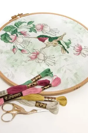 Più Venduto Foglio di punto croce - Colibri - DMC