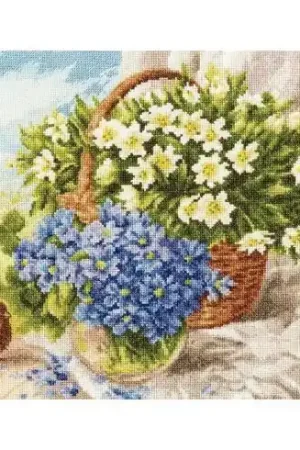 Economico kit ricamo a punto croce - Stato d'animo mattutino - Toison d'or