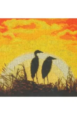 Di Tendenza kit ricamo a punto croce - Le cigogne - Toison d'or