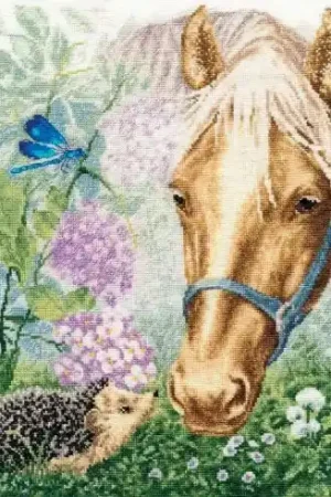 kit ricamo a punto croce - Incontro nella nebbia - Toison d'or Prezzo Conveniente