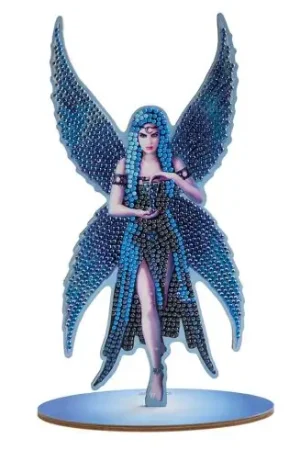 statuetta di diamante - Fata XL - Crystal Art D.I.Y Reso Gratuito