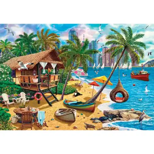 puzzle - Estate in città - 1000 pezzi - Castorland Esclusivo