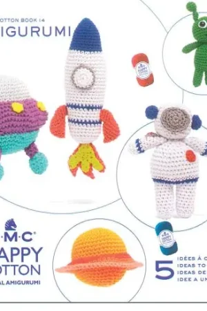 Libro - 5 idee per l'uncinetto Happy Cotton Book 14 - DMC Compra Oggi Stesso