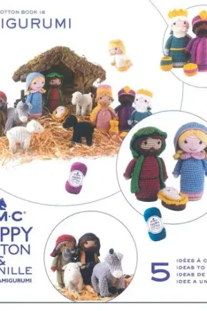 Libro - 5 idee per l'uncinetto Happy Cotton Book 16 - DMC Reso Gratuito