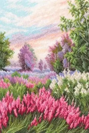 Consegna Rapida kit ricamo a punto croce - Il vento nell'erba - RTO